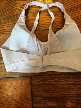 lululemon athletica Light Gray Adjustable-Back Mesh Sports Bra